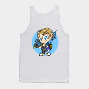 He's a Blitzball Hero! Tank Top